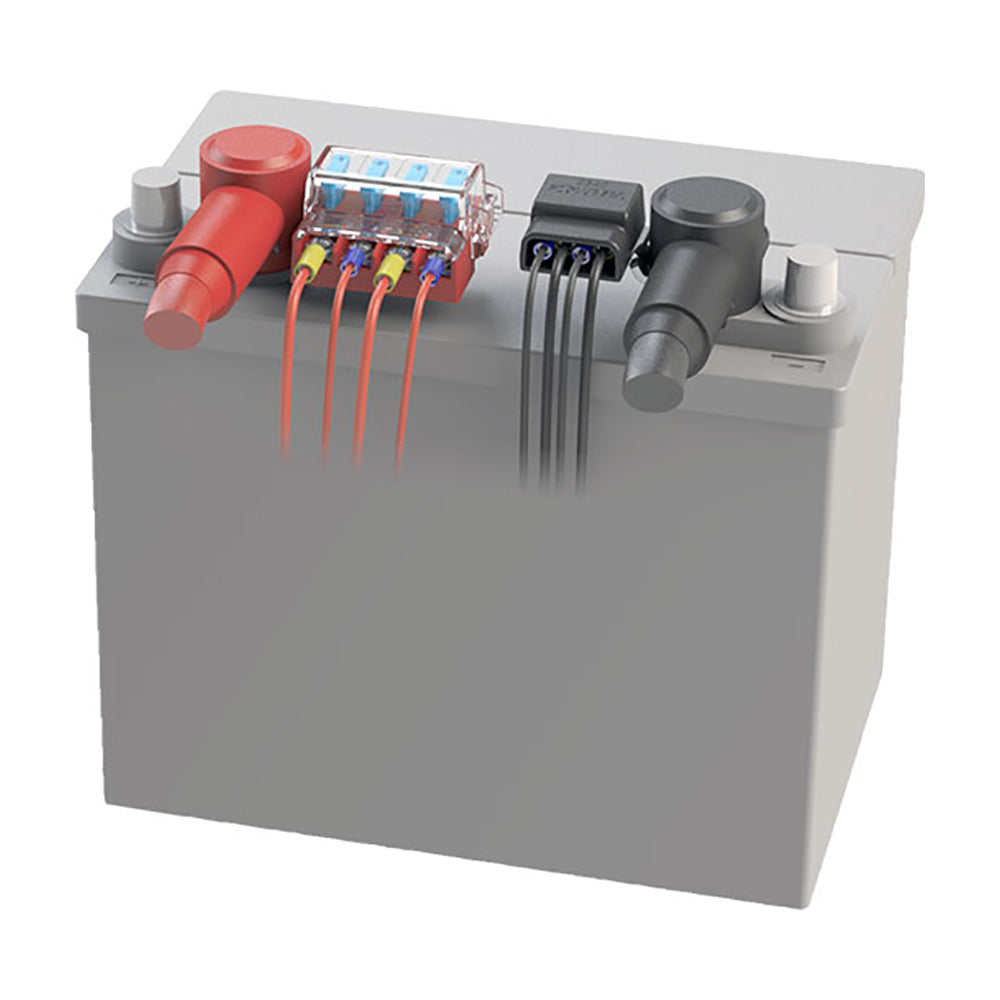 Blue Sea 5024 STBlade Battery Terminal Mount Fuse Block Kit