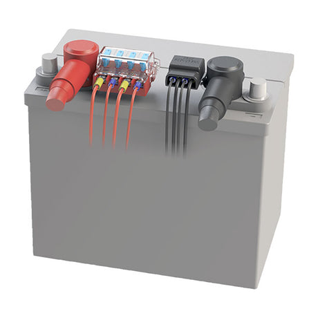 Blue Sea 5024 STBlade Battery Terminal Mount Fuse Block Kit