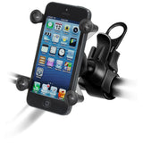 RAM Mount EZStrap Rail Mount wUniversal XGrip Cell Phone Holder