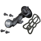 RAM Mount Twist Lock Suction Cup Mount wUniversal XGrip Cell Phone Holder
