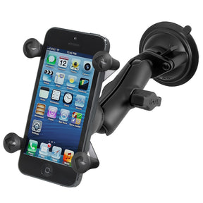 RAM Mount Twist Lock Suction Cup Mount wUniversal XGrip Cell Phone Holder