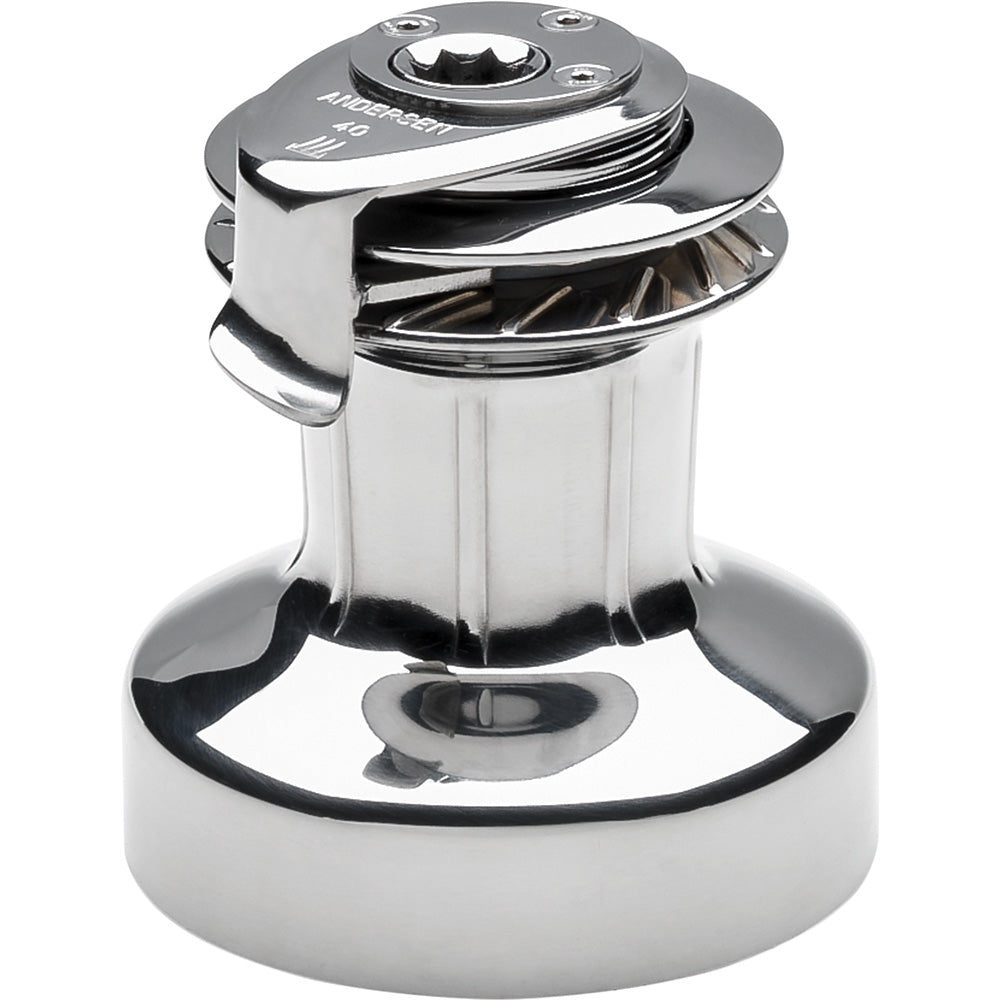 ANDERSEN 40 ST FS  2Speed SelfTailing Manual Winch  Full Stainless Steel