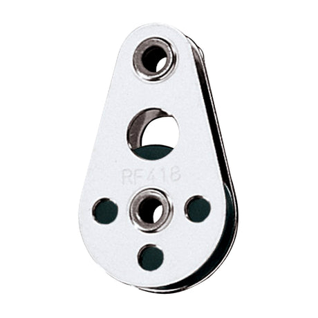 Ronstan Wire Block  Tubular Rivet Head wNylatron Sheave  25mm 1 Sheave Diameter