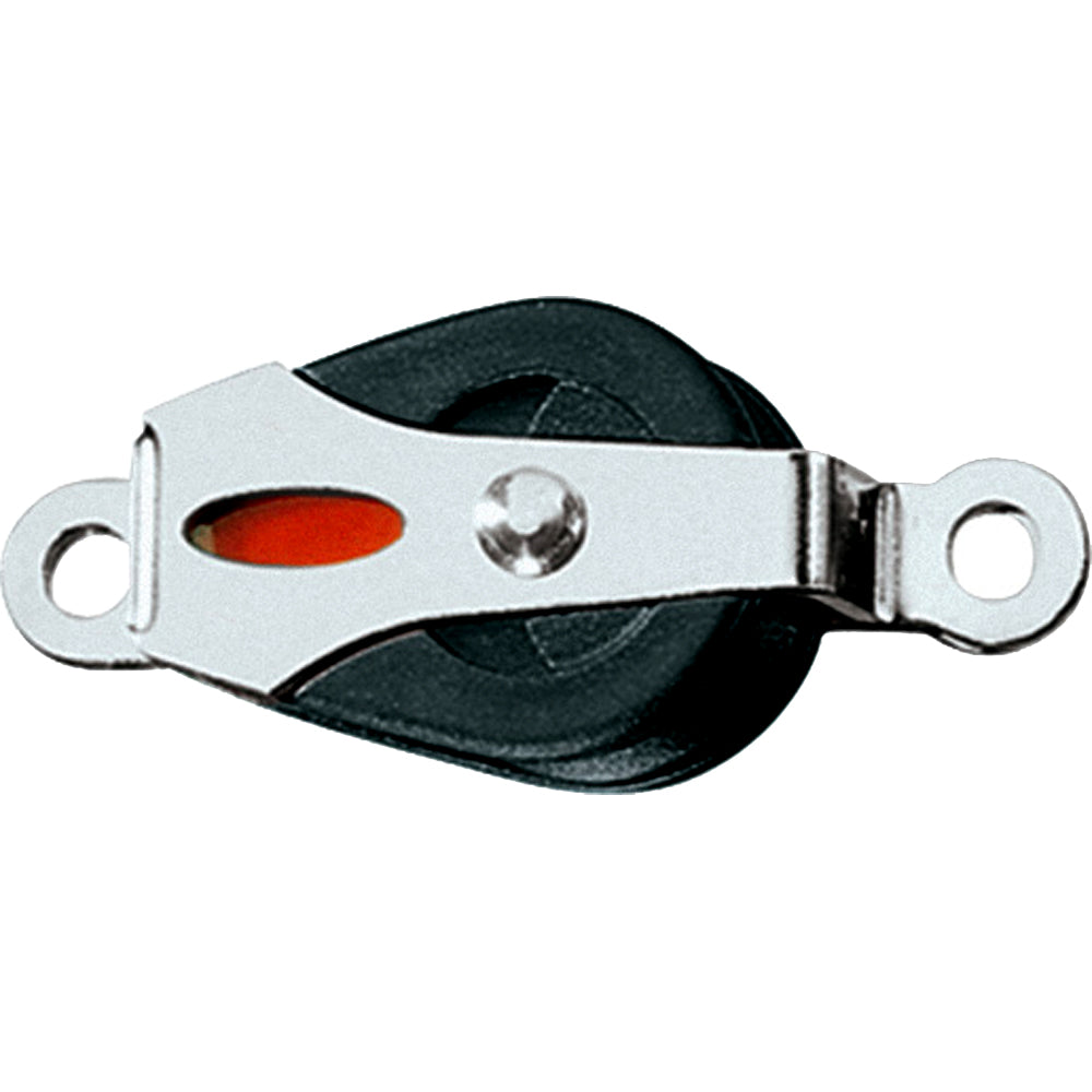Ronstan Series 20 Ball Bearing Block  Single  Cheek Rivet Mount