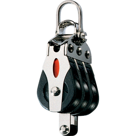 Ronstan Series 20 Ball Bearing Block  Triple  Becket  2Axis Shackle Head