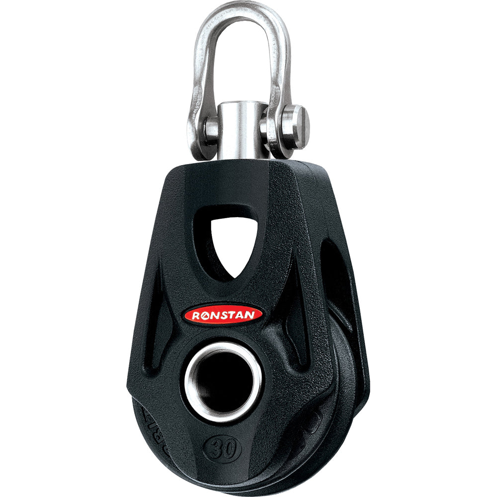 Ronstan Series 30 Ball Bearing Orbit Block  Single  Becket  Swivel Shackle Head