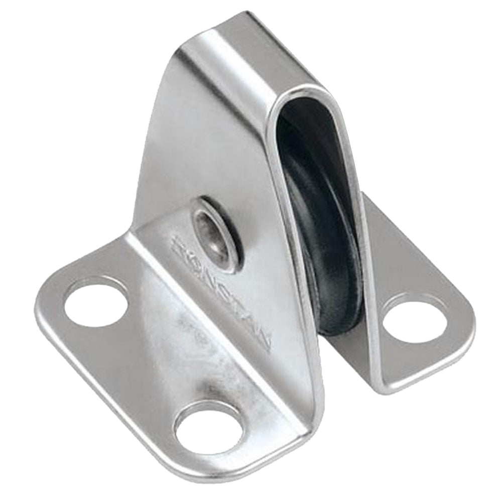 Ronstan Nylatron Sheave Box  Single Upright Lead Block