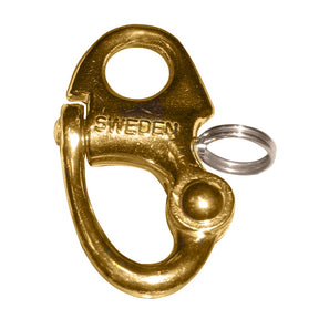 Ronstan Brass Snap Shackle  Fixed Bail  593mm 2516 Length
