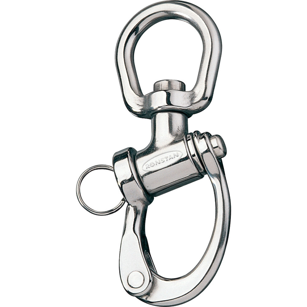 Ronstan Trunnion Snap Shackle  Large Swivel Bail  122mm 434 Length