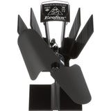 Ecofan by Caframo Original Heat Powered Stove Fan  Black Blade