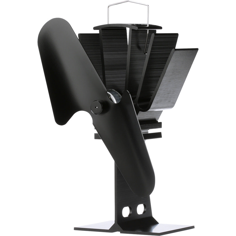 Ecofan by Caframo Original Heat Powered Stove Fan  Black Blade
