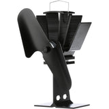 Ecofan by Caframo Original Heat Powered Stove Fan  Black Blade