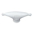 Whitecap Rubber Spreader Boot  Pair  Medium  White
