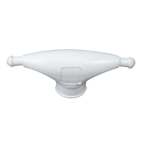 Whitecap Rubber Spreader Boot  Pair  Medium  White