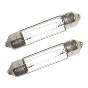 Perko Double Ended Festoon Bulbs  12V 10W 74A  Pair