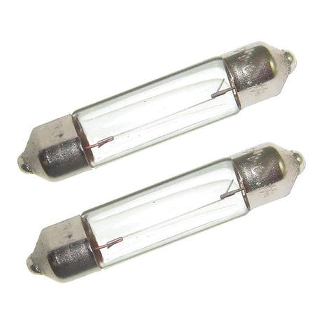 Perko Double Ended Festoon Bulbs  12V 10W 74A  Pair