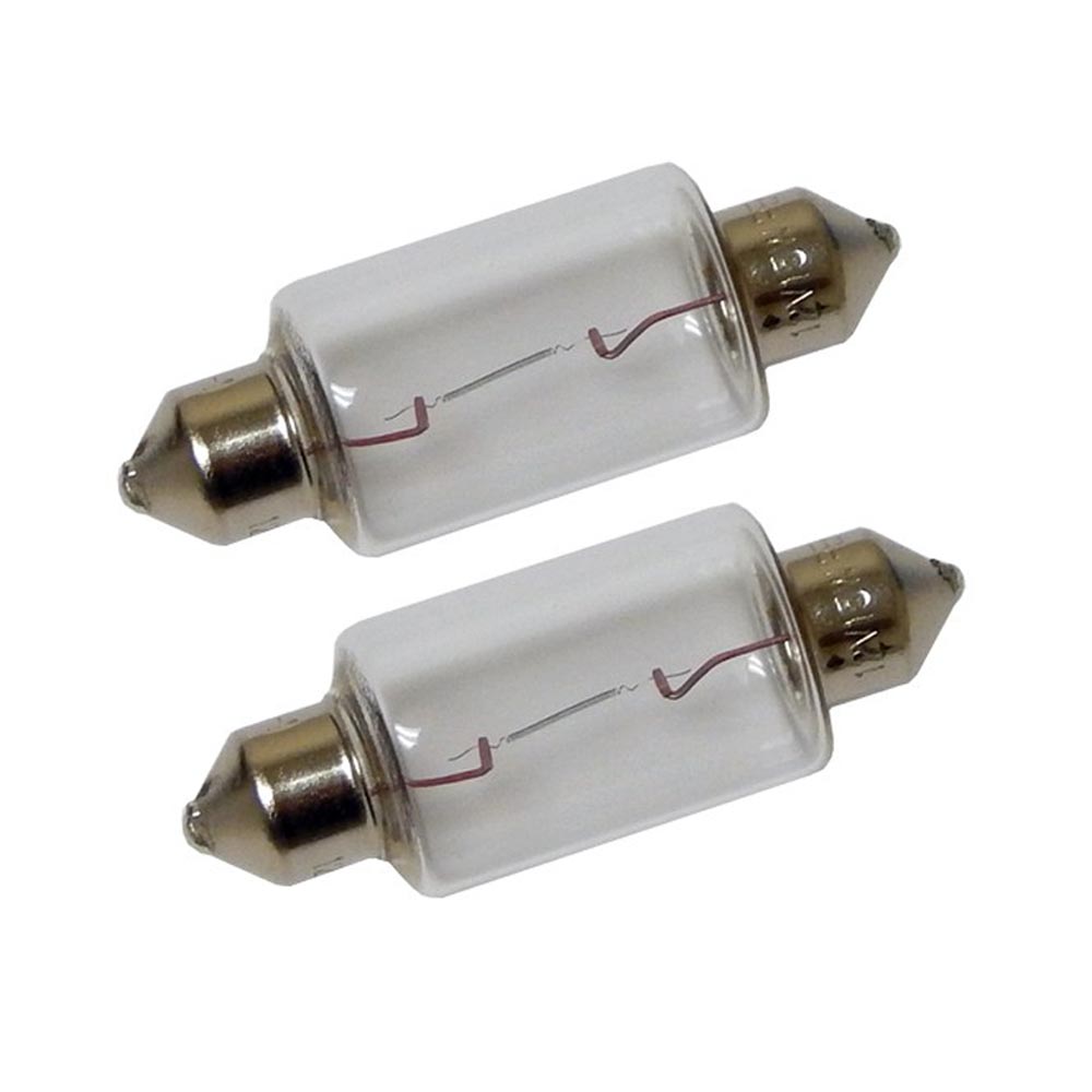 Perko Double Ended Festoon Bulbs  12V 15W 97A  Pair