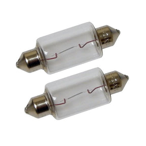 Perko Double Ended Festoon Bulbs  12V 15W 97A  Pair