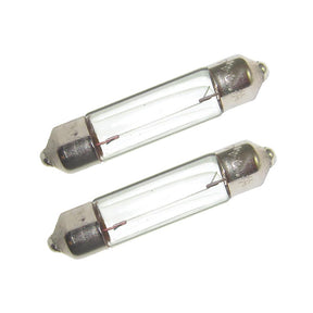 Perko Double Ended Festoon Bulbs  12V 10W 80A  Pair