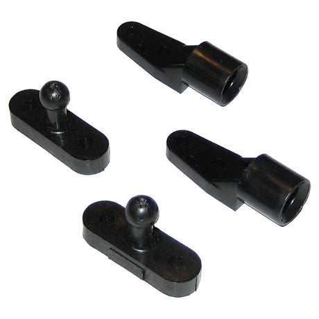 Perko Door Catches  Black Nylon  Pair
