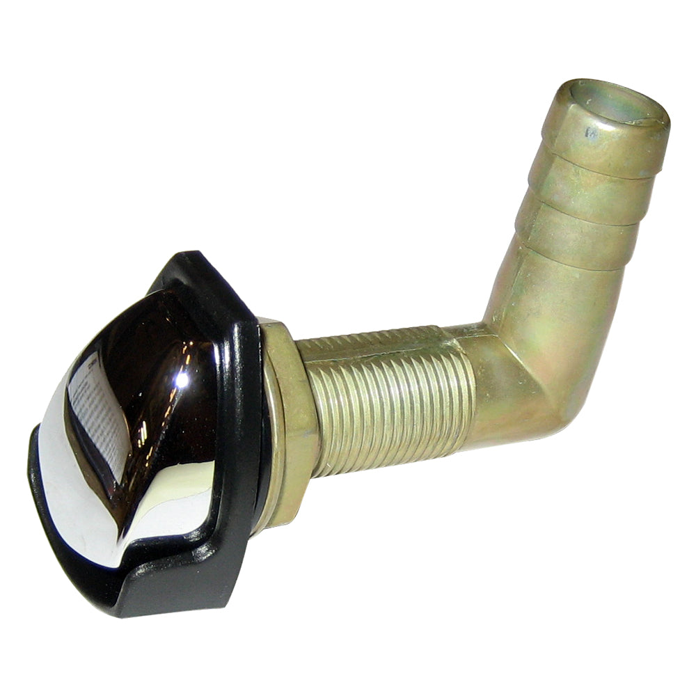 Perko Gas Tank Vent wSwivel Elbow  ChromeBlack