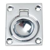 Perko Flush Ring Pull  Chrome Plated Zinc
