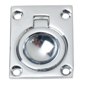 Perko Flush Ring Pull  Chrome Plated Zinc