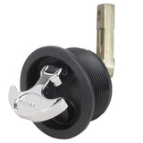 Perko Flush Mount Latch  Straight Cam Bar  25 Hole  Black