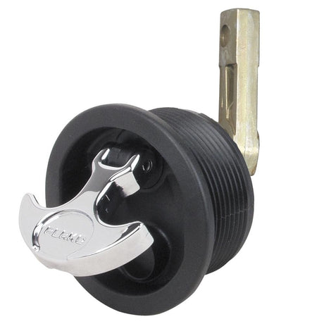 Perko Flush Mount Latch  Straight Cam Bar  25 Hole  Black