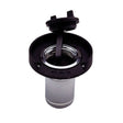 Perko Gas Fill f112 Hose  Chrome Plated Zinc Black Flange
