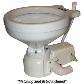 Raritan Sea Era Toilet  Household Style  Freshwater Solenoid  Straight  90 Discharge  Smart Toilet Control  12v