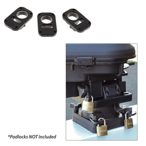 Scotty 3134 Downrigger Security System 3Piece Locking Plates wo Padlocks