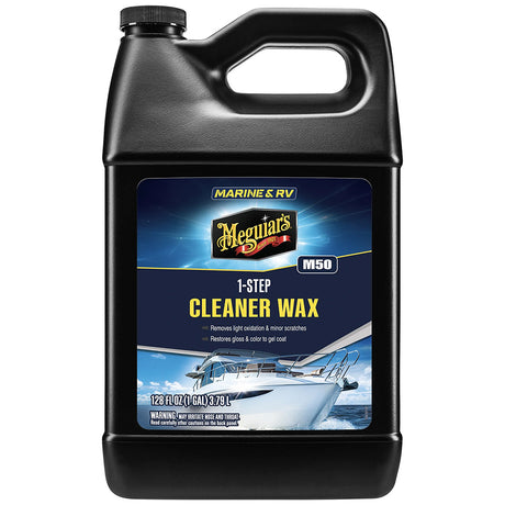 Meguiars 50 BoatRV Cleaner Wax  Liquid 1 Gallon