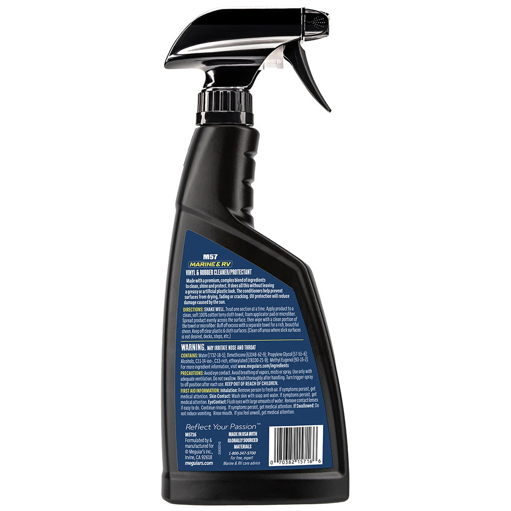 Meguiars 57 Vinyl and Rubber ClearnerConditioner  16oz