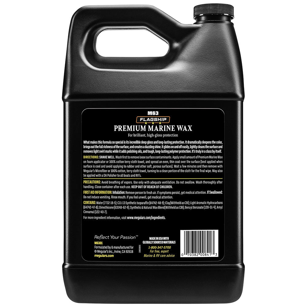 Meguiars Flagship Premium Marine Wax  1 Gallon