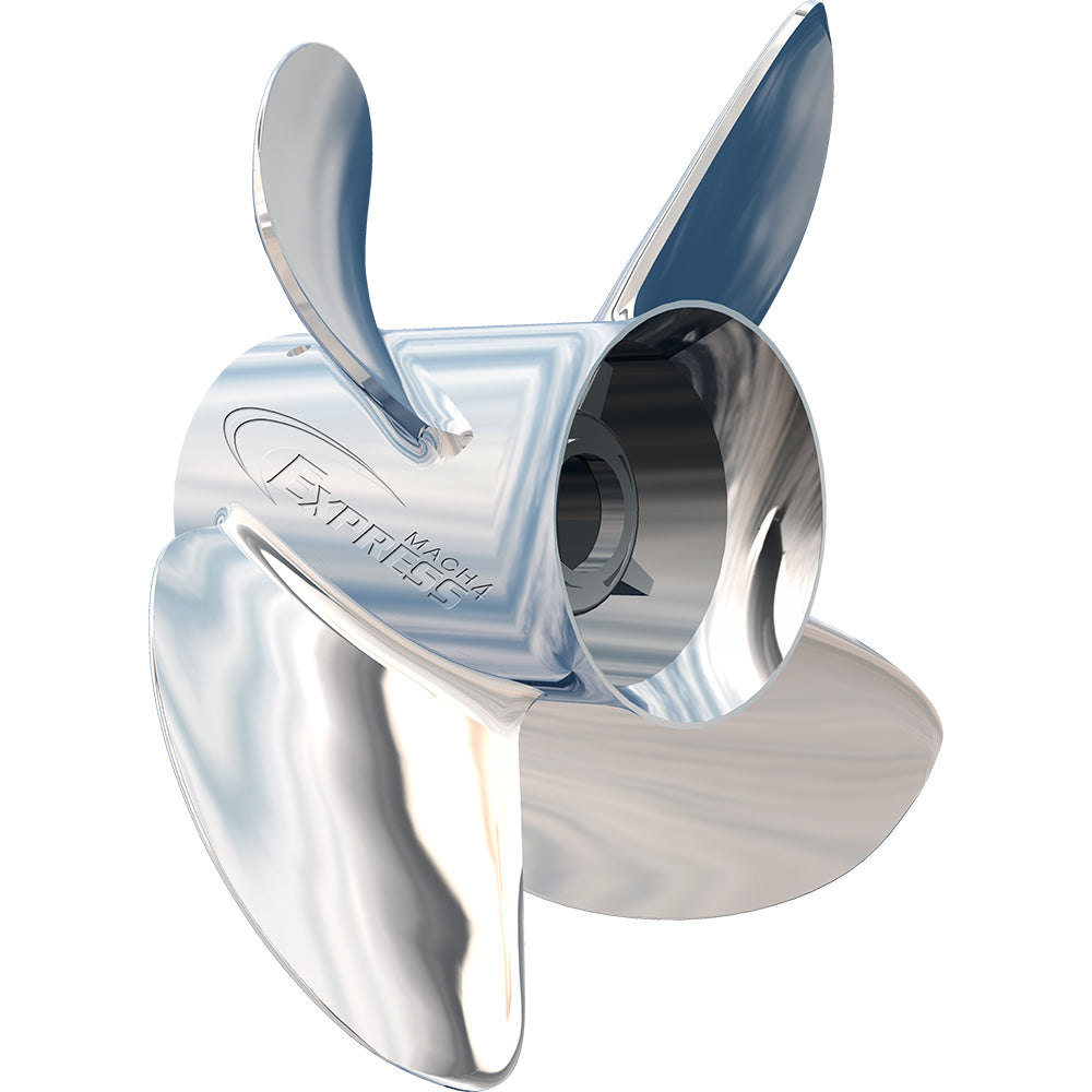Turning Point Express Mach4  Right Hand  Stainless Steel Propeller  EX14214  4Blade  14 x 21 Pitch
