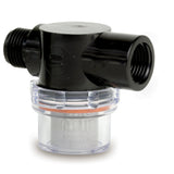 Shurflo by Pentair TwistOn Water Strainer  12 Pipe Inlet  Clear Bowl