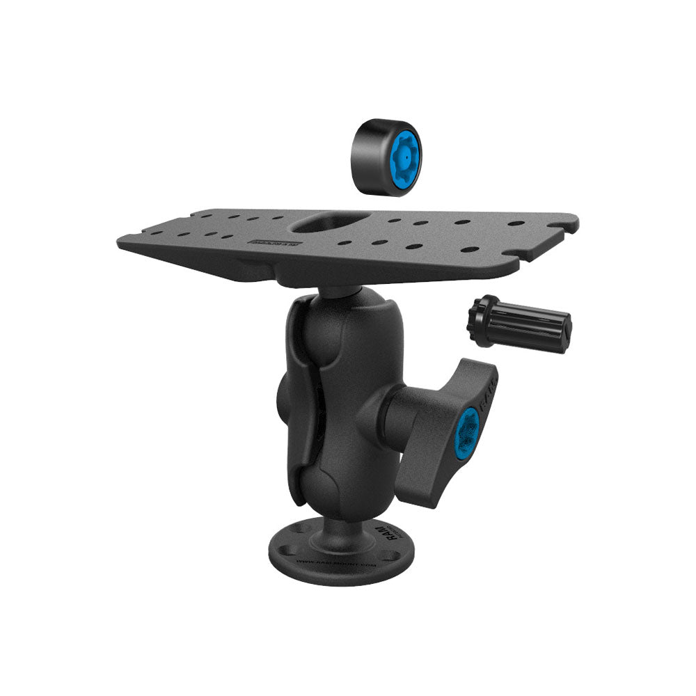 RAM Mount Heavy Duty Marine Electronics Mount wCombination PinLock Security Kit Short Arm