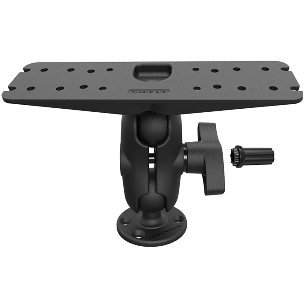 RAM Mount Heavy Duty Marine Electronics Mount wPinLock Security Kit Short Arm