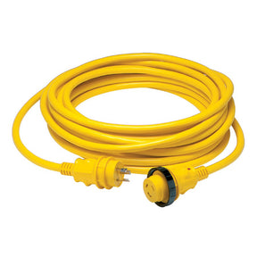 Marinco 30 Amp Power Cord Plus Cordset  35  Yellow