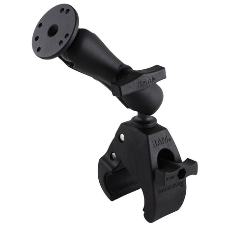RAM Mount Large ToughClaw Base wDouble Socket Arm  15 Round Base Adapter