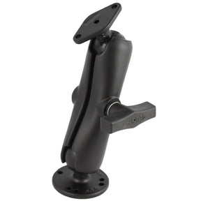 RAM Mount 15 Diameter Ball Flat Surface Mount w25 Round Base  Diamond Base