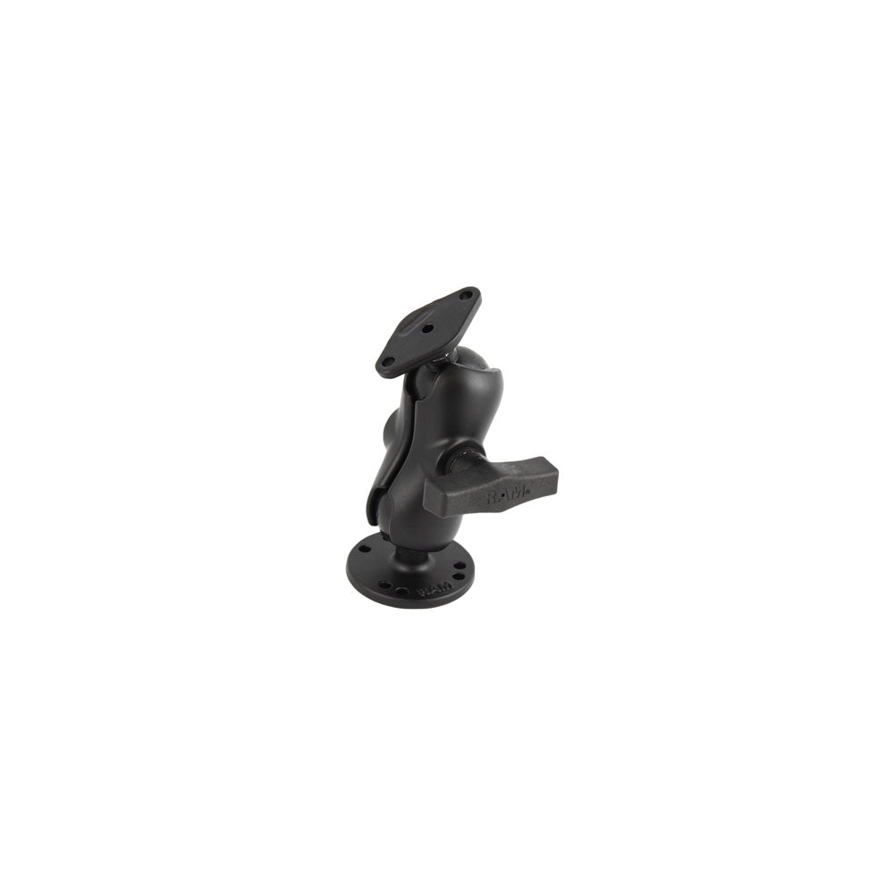 RAM Mount Screw Down Surface Mount Short Arm 15 Ball