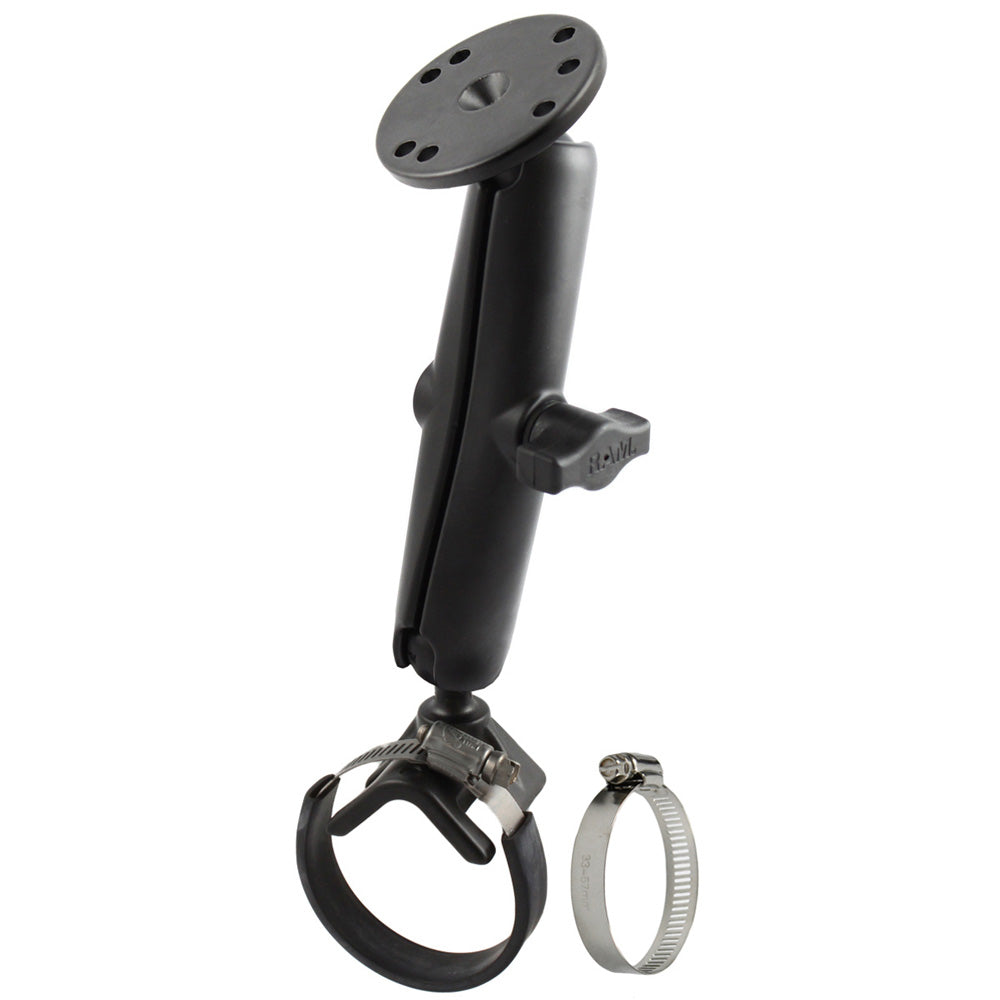 RAM Mount Strap Mount wLong Arm  Round Base