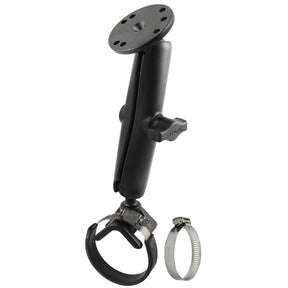 RAM Mount Strap Mount wLong Arm  Round Base