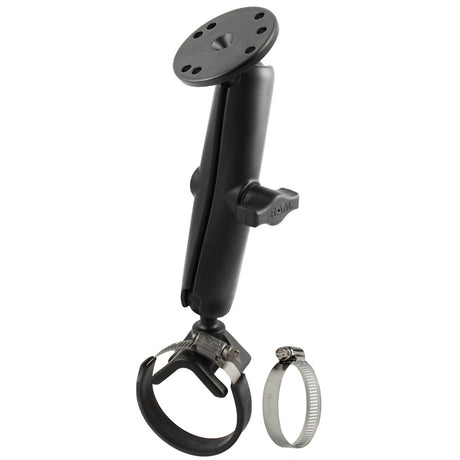 RAM Mount Strap Mount wLong Arm  Round Base