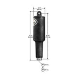 Lenco 101XD Extreme Duty Actuator  12V  214 Stroke wHardware