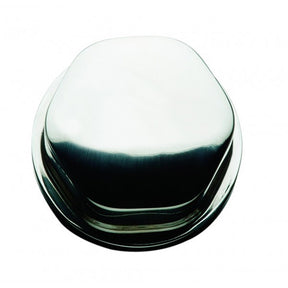 Schmitt Marine Faux Center Nut  Stainless Steel  12 and 58 M12 Base Included fCast Steering Wheels