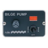 Rule Deluxe 3Way Panel Lighted Switch fAuto Float 2432VDC