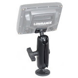RAM Mount 15 Ball Rugged Use Composite Mount fLowrance Elite5  Mark5 Series Fishfinders